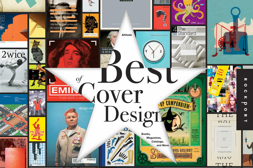 Skjermdump fra coveret til boken «Best of Cover Design»