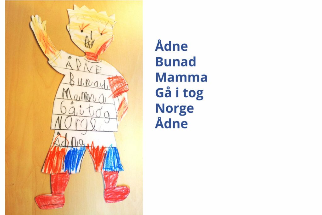 Figurdikt om 17. mai skrevet av førsteklassing