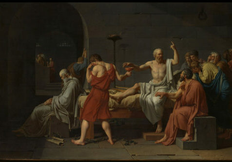 The Death of Sokrates av Jacques Louis David